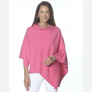 Cozy Pink Knit shawl/wrap